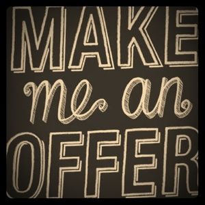 Taking offers!! On anything in my closet!